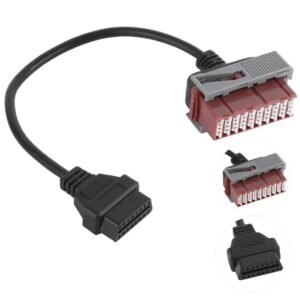 Adapterkabel OBD2 16 pin till PSA 30 pin Diagnostik Peugeot Citroën